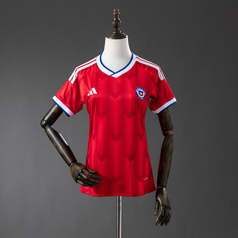 Chile 2026 Home Women Jersey S-XXL